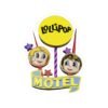 Lollipop Motel sticker neon sign Wildwood New Jersey