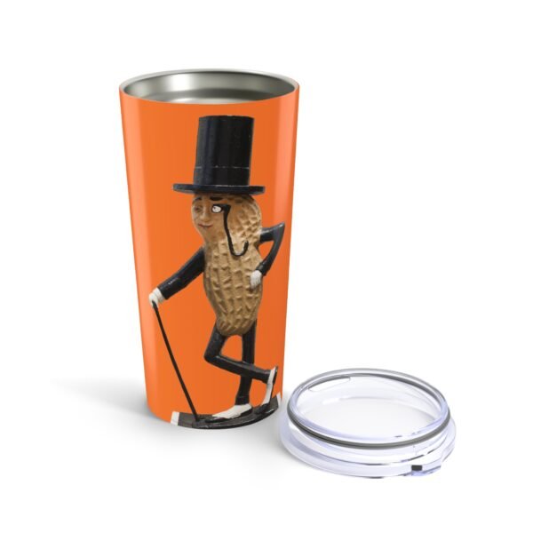 Mr Peanut roadside sculpture tumbler