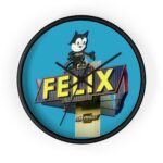 Felix Chevy Retro Sign Los Angeles, California clock