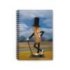 Mr Peanut roadside sculpture notebook