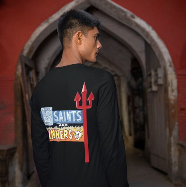 Saints and Sinners ong sleeve tee, Española, New Mexico