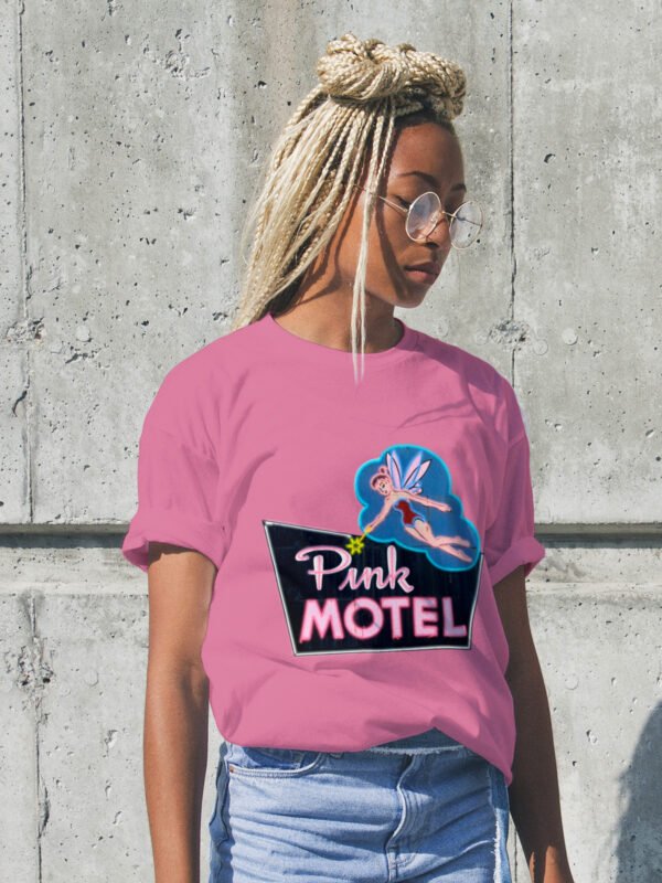 Pink Motel t-shirt, Cherokee North Carolina