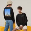 Paris, Texas youth sweatshirt back print