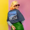 Route 66 Blue Swallow Motel back tee in Tucumcari, NM