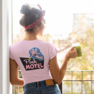 Pink Motel t-shirt, Cherokee North Carolina