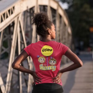  Lollipop Motel back print t-shirt neon sign Wildwood New Jersey