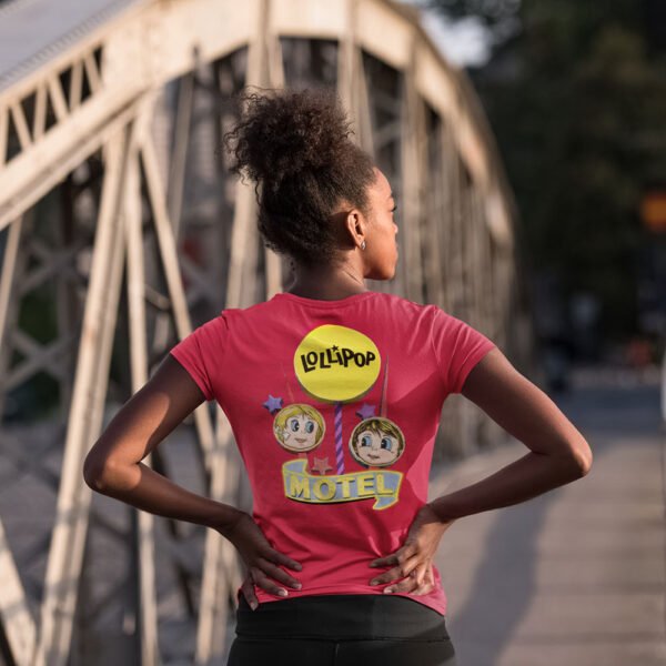  Lollipop Motel back print t-shirt neon sign Wildwood New Jersey