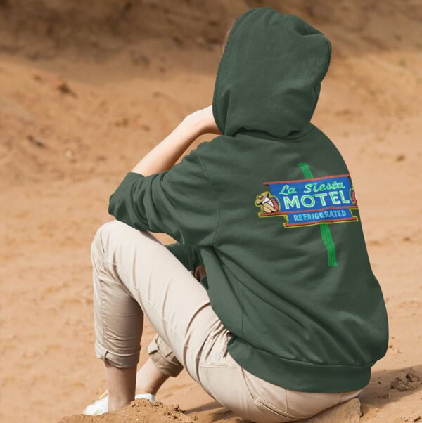 Vintage La Siesta Motel hoodie in Tucson Arizona