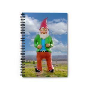 world’s largest garden gnome roadside attraction Kerhonkson New York notebook